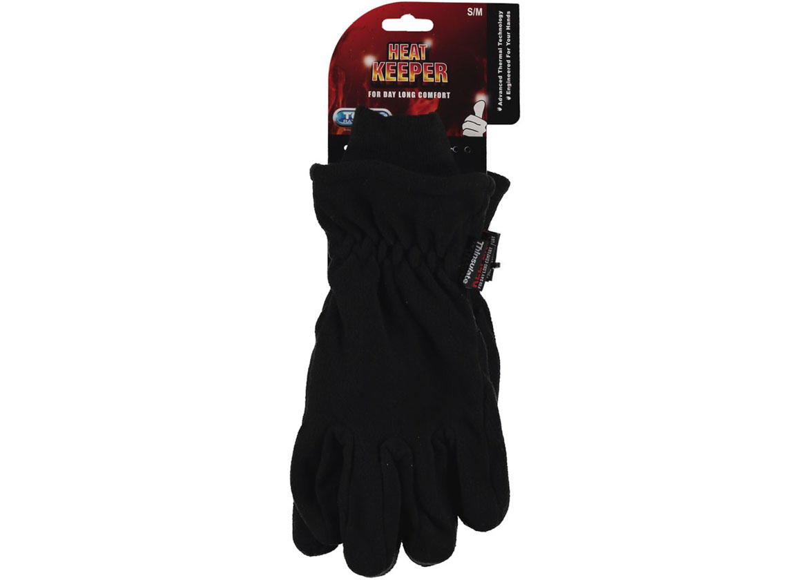 GANTS THERMO THINSULATE NOIR S/M