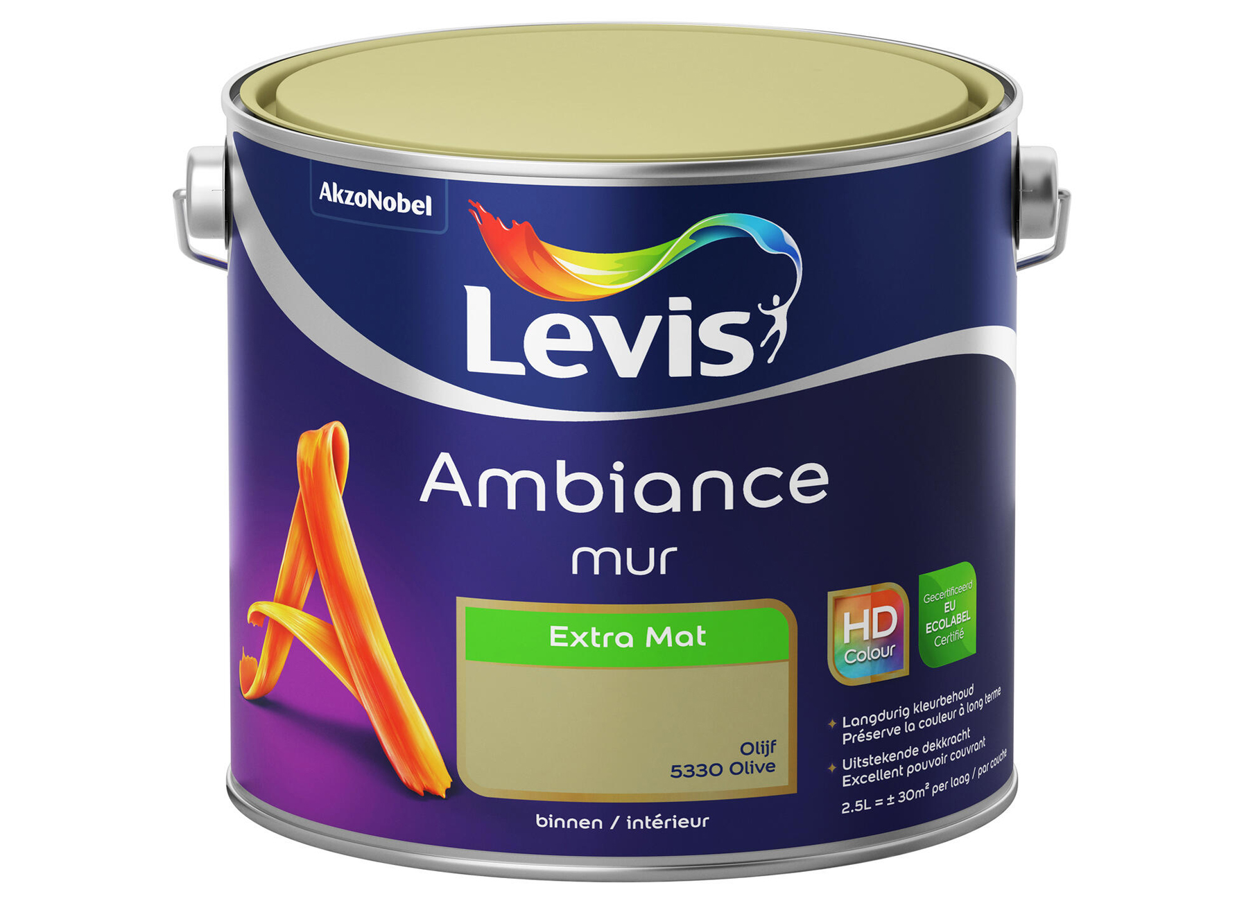 AMBIANCE MUR EXTRA MAT - OLIVE 5330 2,5L
