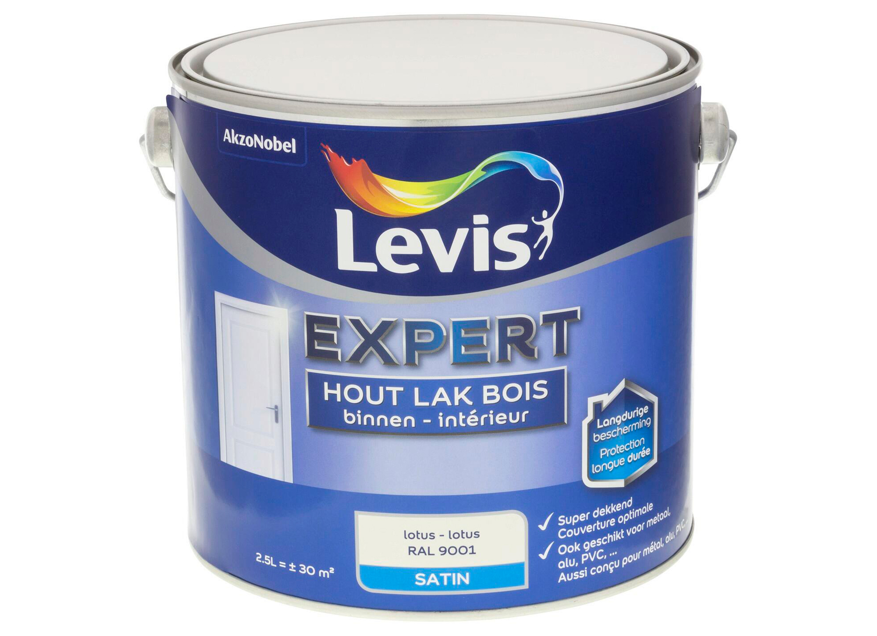 LEVIS EXPERT LAK BOIS INTERIEUR SATIN LOTUS 4441 2,5L