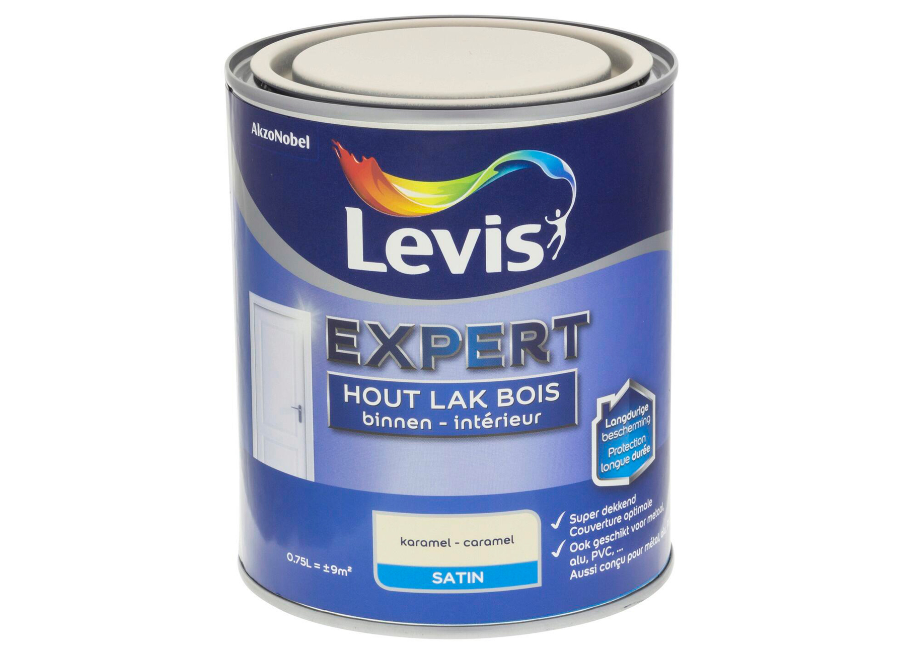 LEVIS EXPERT LAK BOIS INTERIEUR SATIN CARAMEL 1372 0,75L