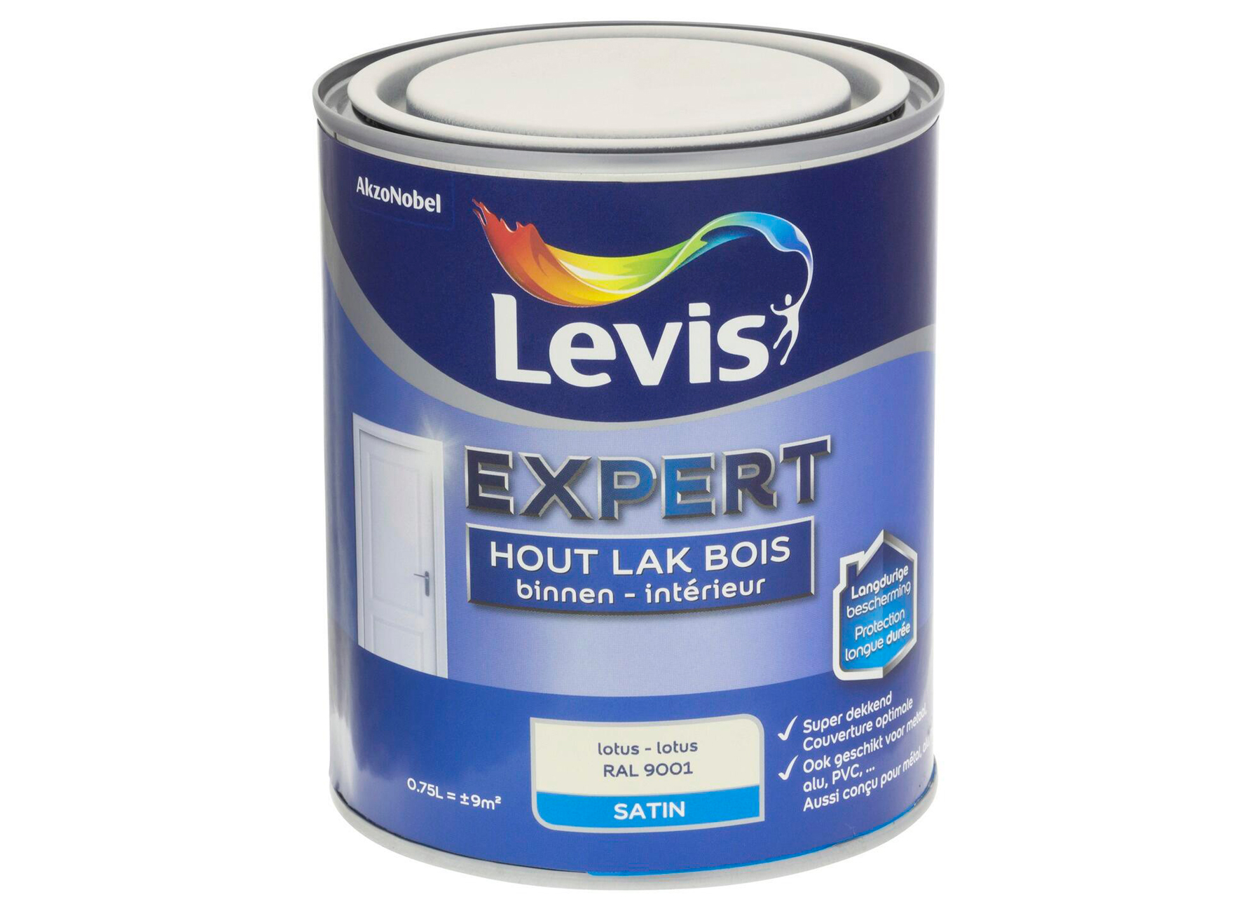 LEVIS EXPERT LAK BOIS INTERIEUR SATIN LOTUS 4441 0,75L