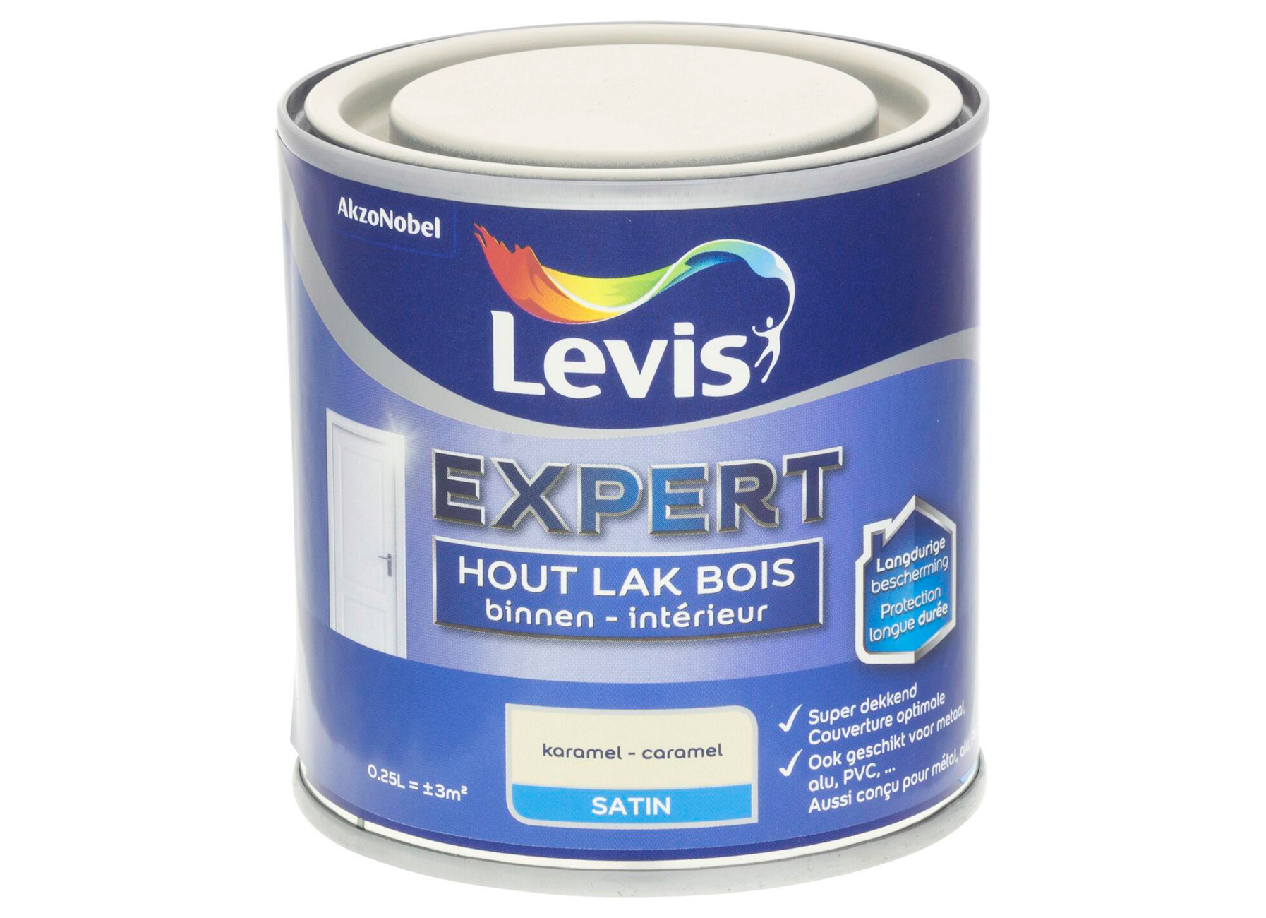 LEVIS EXPERT LAK BOIS INTERIEUR SATIN CARAMEL 1372 0,25L
