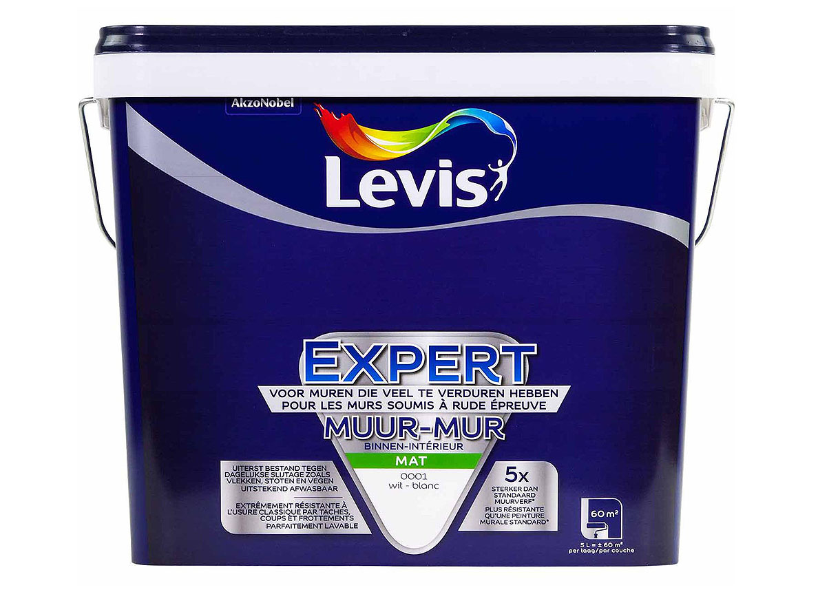 LEVIS EXPERT MUR - BLANC 0001 5L