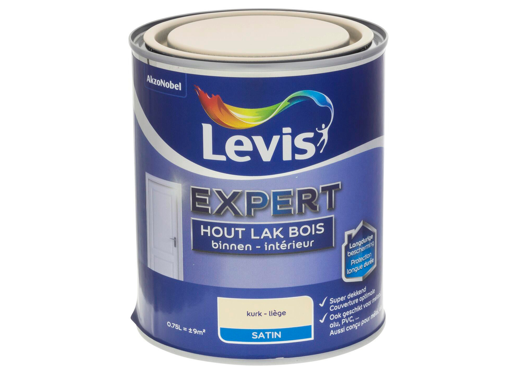 LEVIS EXPERT LAK BOIS INTERIEUR SATIN LIEGE 0,75L