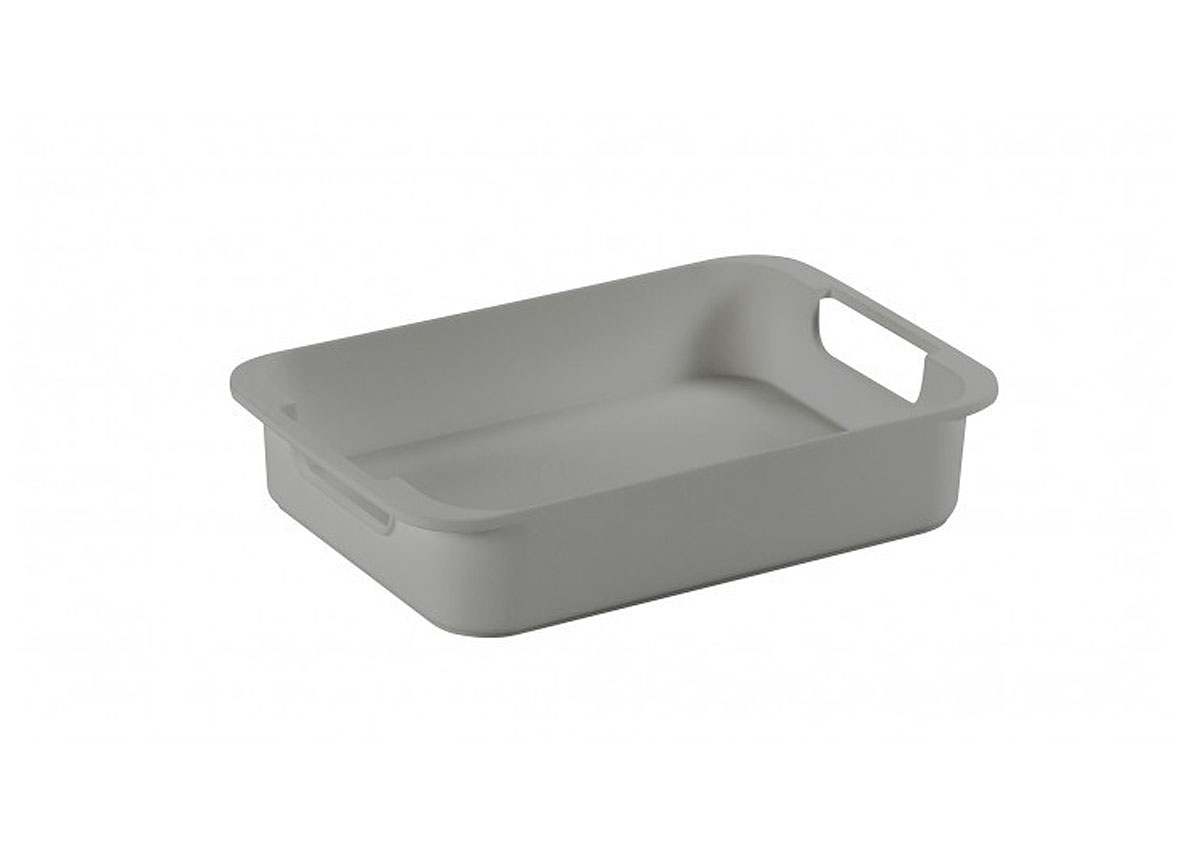 SIGMA HOME TRAY S 244X161X44MM GRIS CLAIR
