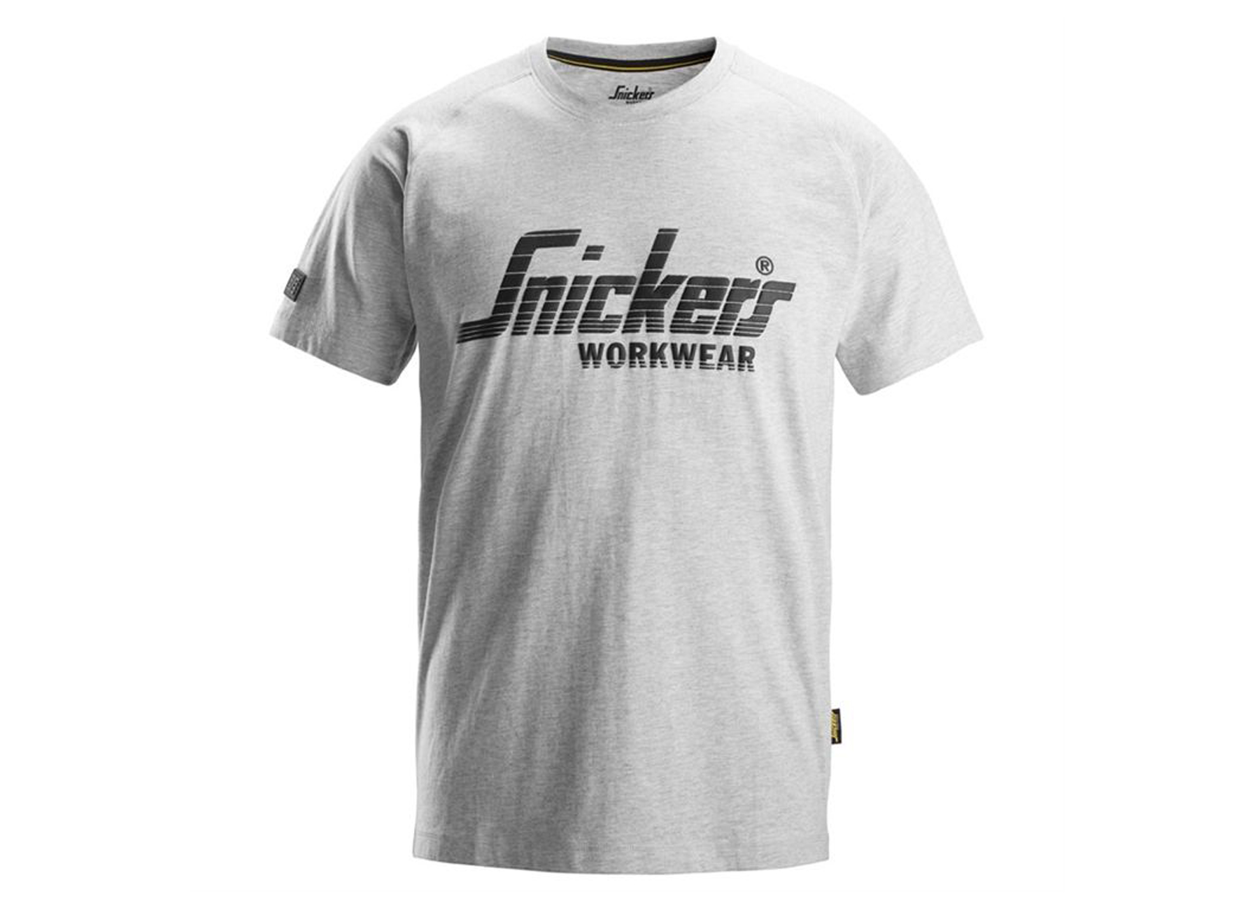 SNICKERS T-SHIRT GRIS MELANGE LOGO TAILLE: M