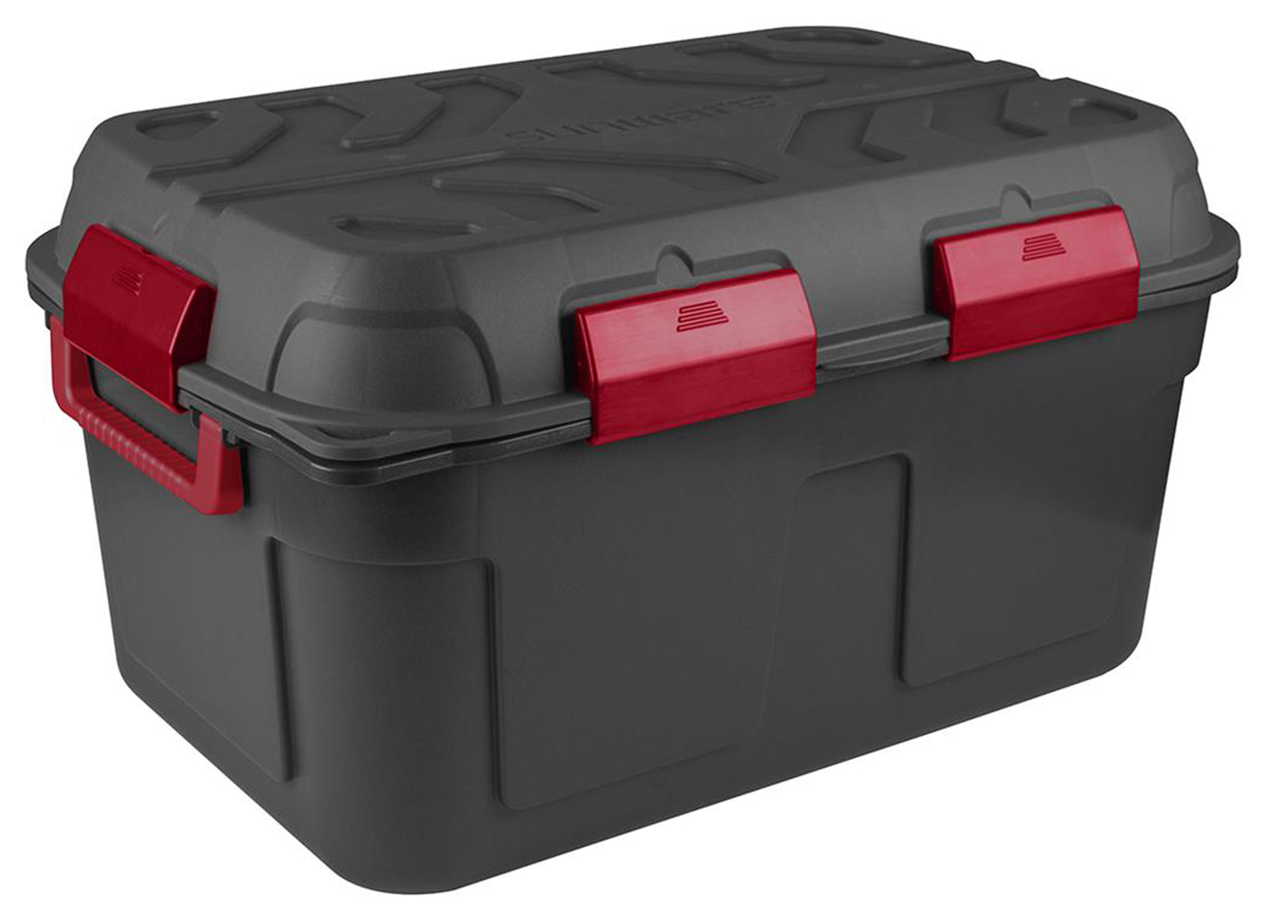 Boîte de rangement outils batterie double couche plastique composants boîte  de rangement, boîte à outils pour