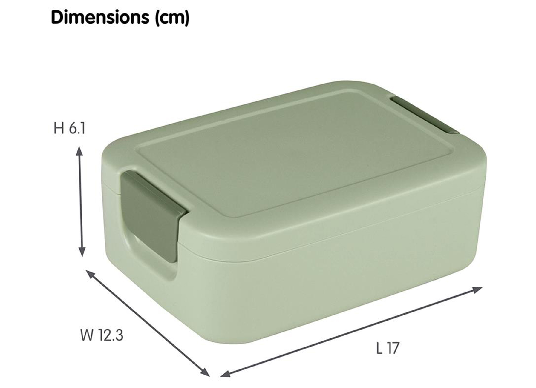 Sigma home boîte de conservation alimentaire 0,6L blanc
