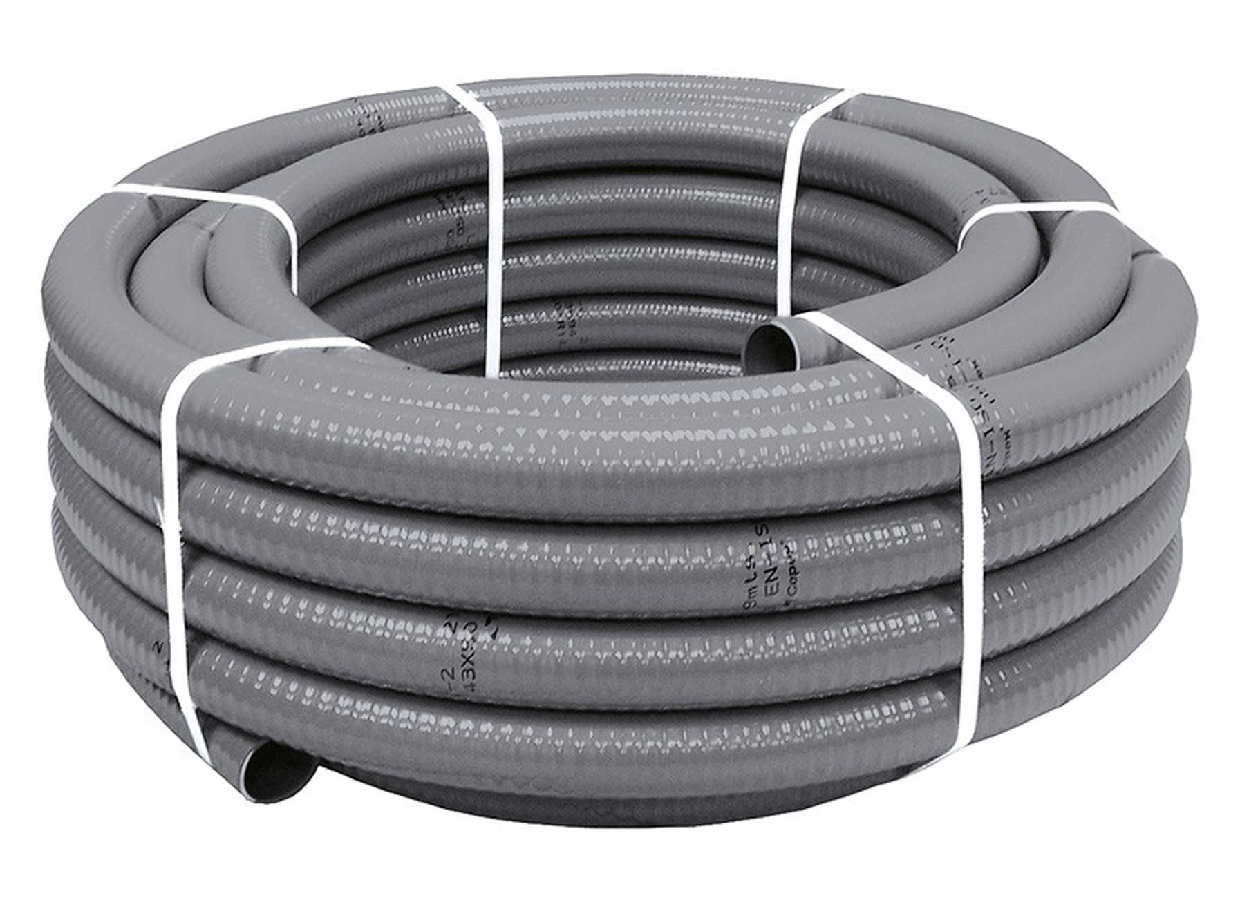 Tuyau Flexible Pvc Gris - sanitaire - materiel dinstallation sanitaire -  evacuation eaux sanitair - siphons et accessoires - tuyau flexible pvc gris